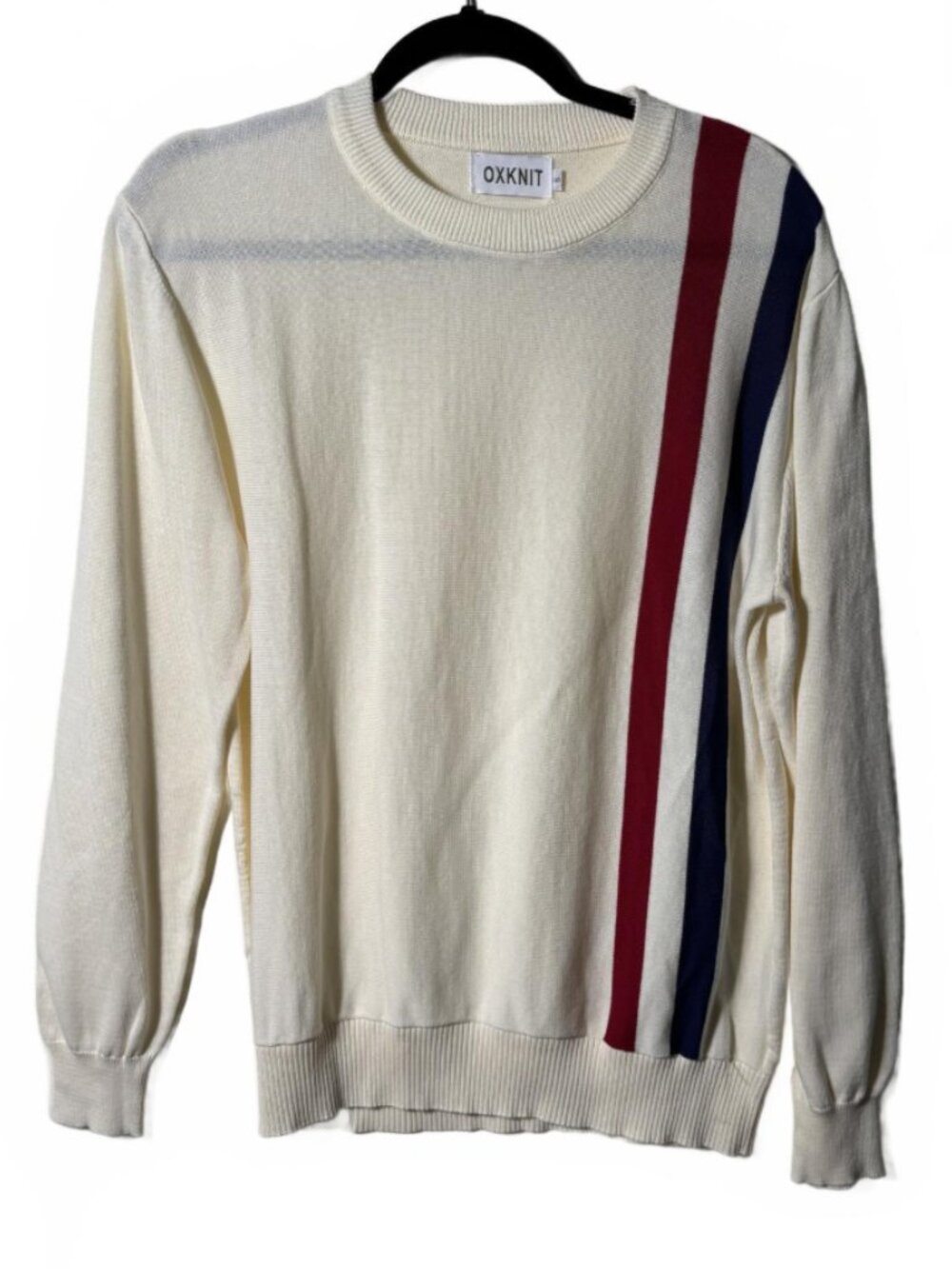 OXKNIT 100% Cotton Sweater Mens Small Old Money Preppy